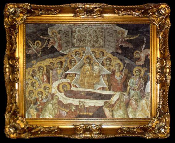 framed  unknow artist Death of the Virgin, ta009-2